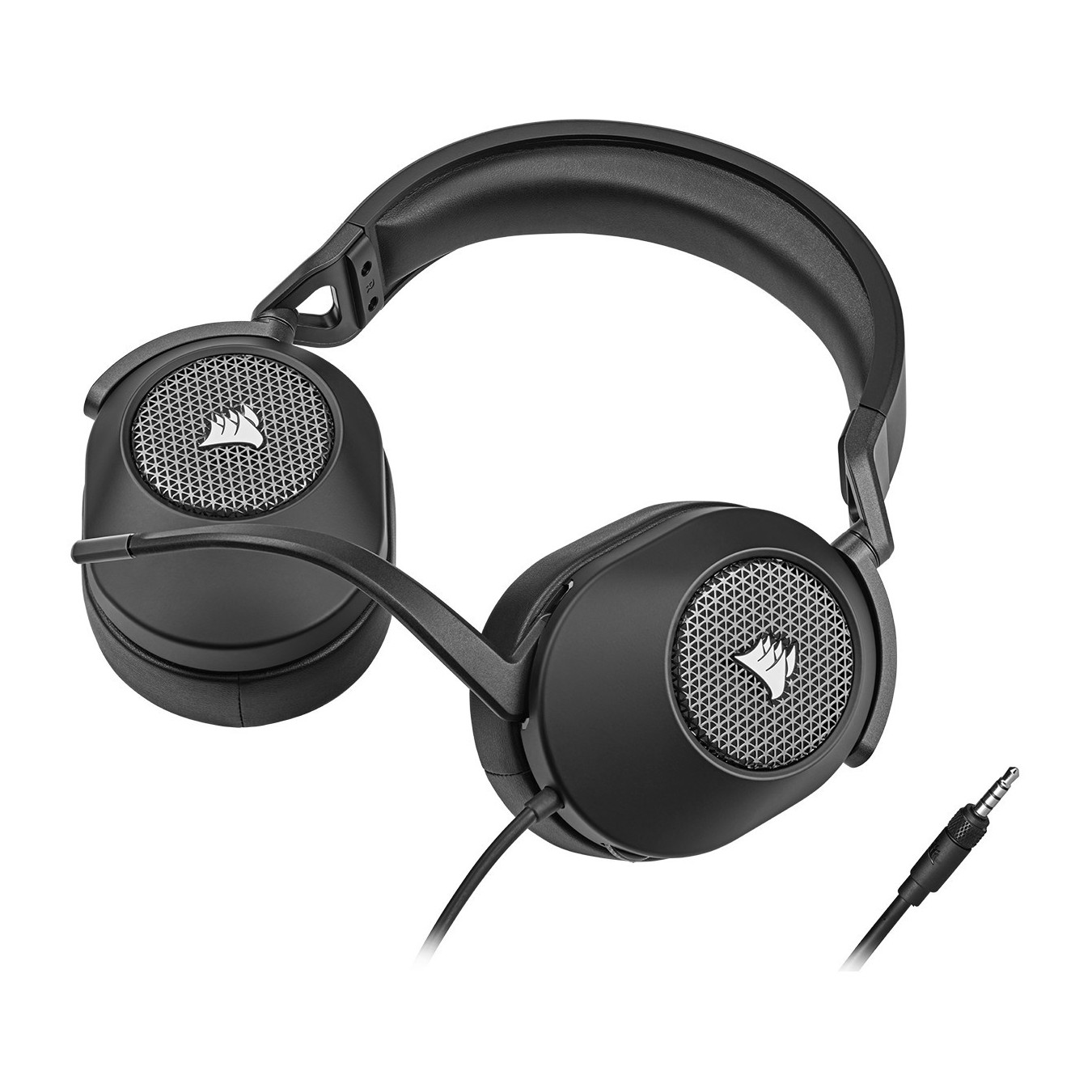HS65 Surround Carbon - Corsair HS65 SURROUND. Wired. Gaming. 20 - 20000 Hz. 282 g. Headset. Carbon