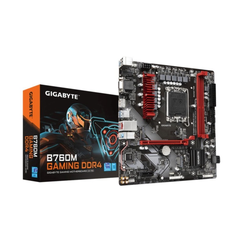 Buy GIGABYTE GA-B760M GAMING DDR4 - LGA1700 Micro-ATX Motherboard, 2x DDR4 DIMM,... in Cyprus, Nicosia, Limassol, Larnaka, Pafos