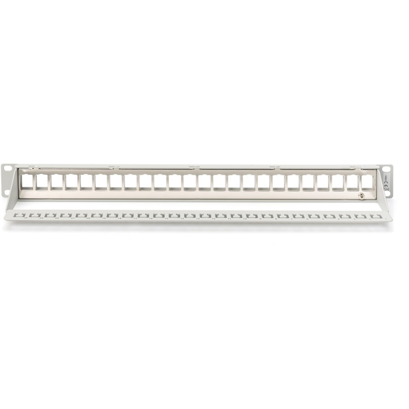 DIGITUS Patchpanel 1HE 24-Port Modular Patchpanel - Grey, 1U, 24-Port, Rack mounting — Buy in Cyprus with Fast Delivery