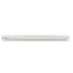 Buy DIGITUS Patchpanel 1HE 24-Port Modular Patchpanel - Grey, 1U, 24-Port, Rack ... in Cyprus, Nicosia, Limassol, Larnaka, Pafos