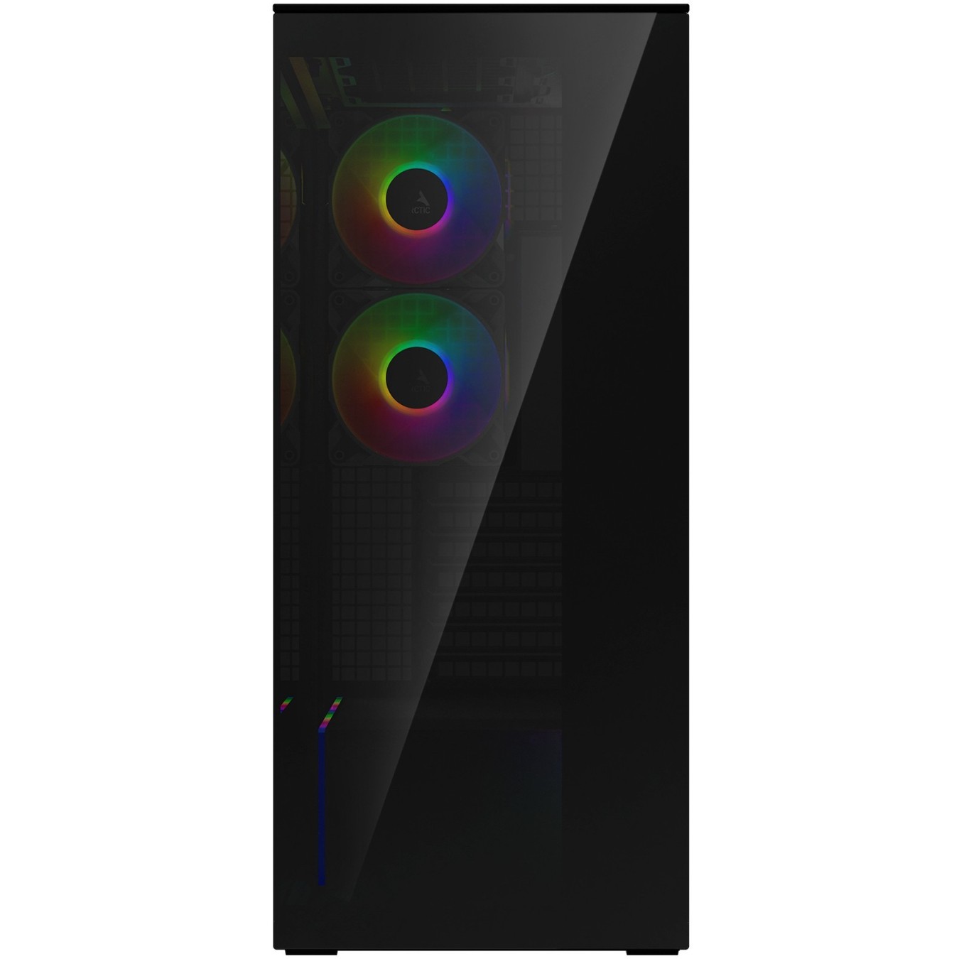 Arctic Xtender black window w o GPU vertical mount - Black EATX Midi Tower — Buy in Cyprus with Fast Delivery