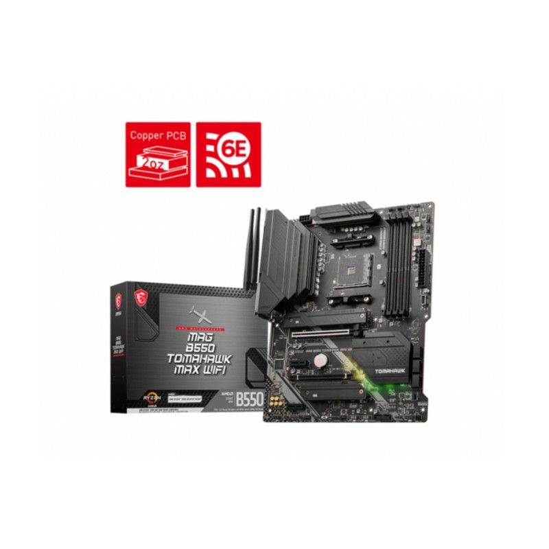 Buy MSI MAG B550 TOMAHAWK MAX WIFI - AM4 ATX Motherboard - B550, DDR4, 128GB, PC... in Cyprus, Nicosia, Limassol, Larnaka, Pafos