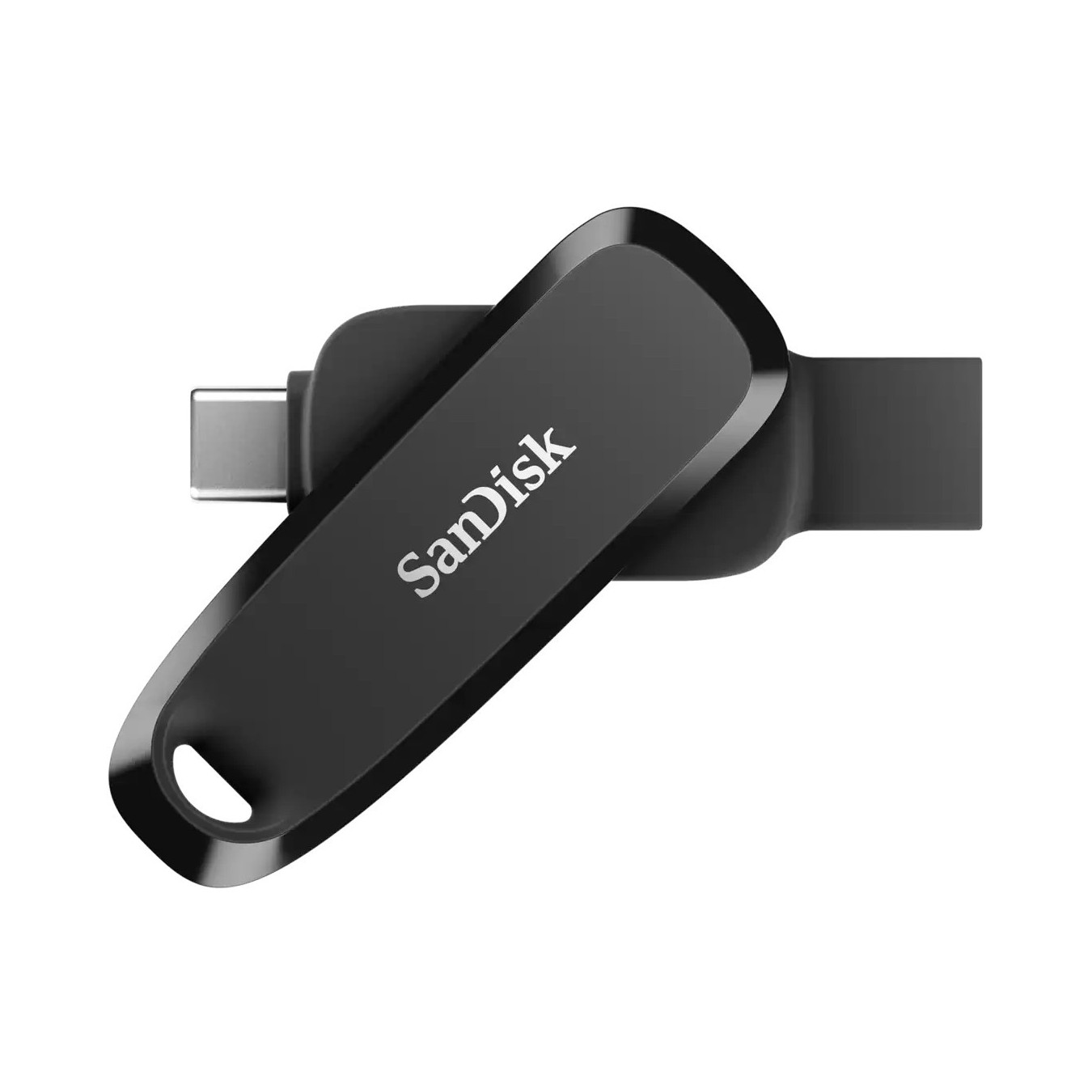 STICK PHONE DRIVE USB TYPE-C USB TYPE - SDDDC6-064G-G46 - Black, 64 GB, USB Type-C, 3.2 Gen 1 (3.1 Gen 1), 100 MB/s, Swivel