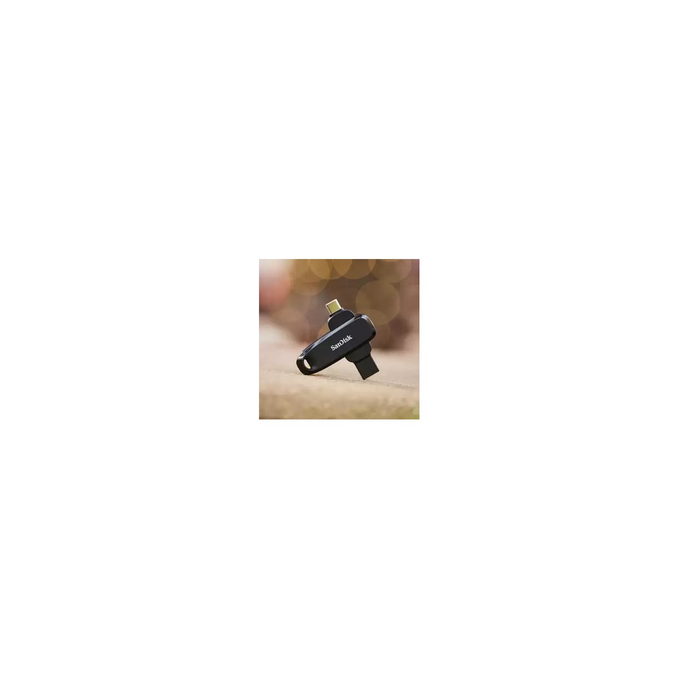STICK PHONE DRIVE USB TYPE-C USB TYPE - SDDDC6-064G-G46 - Black, 64 GB, USB Type-C, 3.2 Gen 1 (3.1 Gen 1), 100 MB/s, Swivel