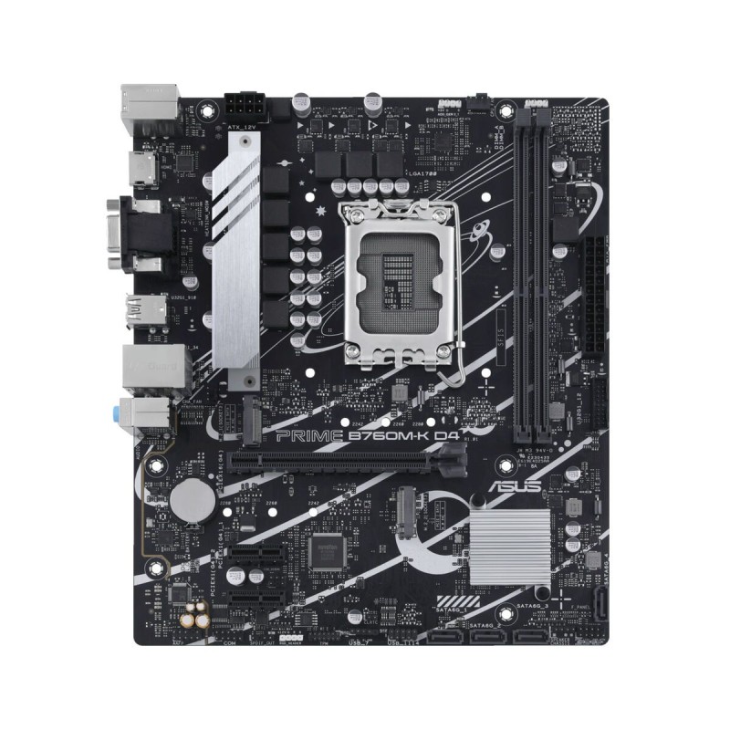 Buy ASUS PRIME B760M-K D4 - LGA1700 Micro-ATX Motherboard, Intel B760, DDR4 64GB... in Cyprus, Nicosia, Limassol, Larnaka, Pafos