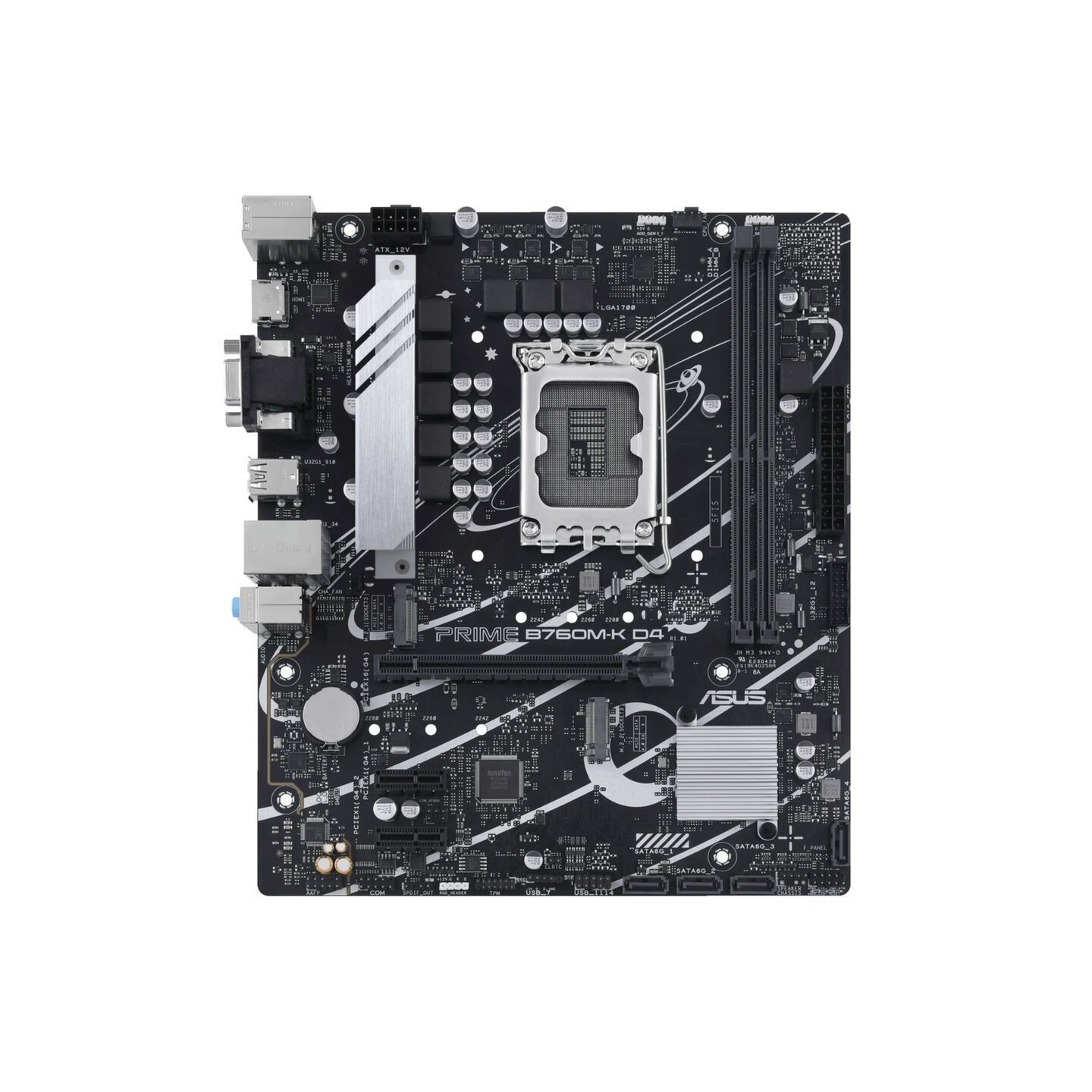 ASUS PRIME B760M-K D4 LGA1700 Micro-ATX Motherboard (Boxed) — Buy in Cyprus with Fast Delivery