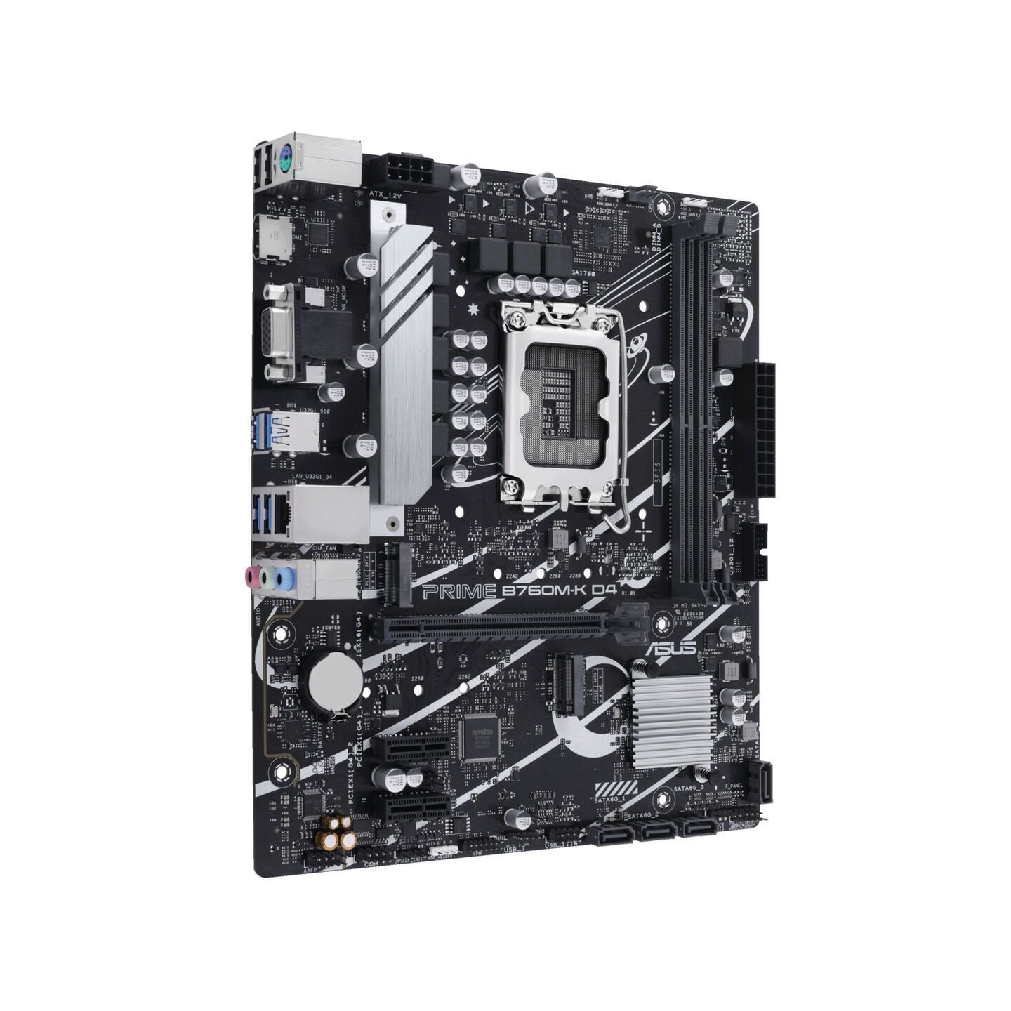 ASUS PRIME B760M-K D4 LGA1700 Micro-ATX Motherboard (Boxed) — Buy in Cyprus with Fast Delivery