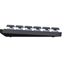 MX MECHANICAL WRLS ILLUM. KEYB - Graphite - Full-size (100%), Wireless, RF Wireless + Bluetooth, Mechanical, QWERTY