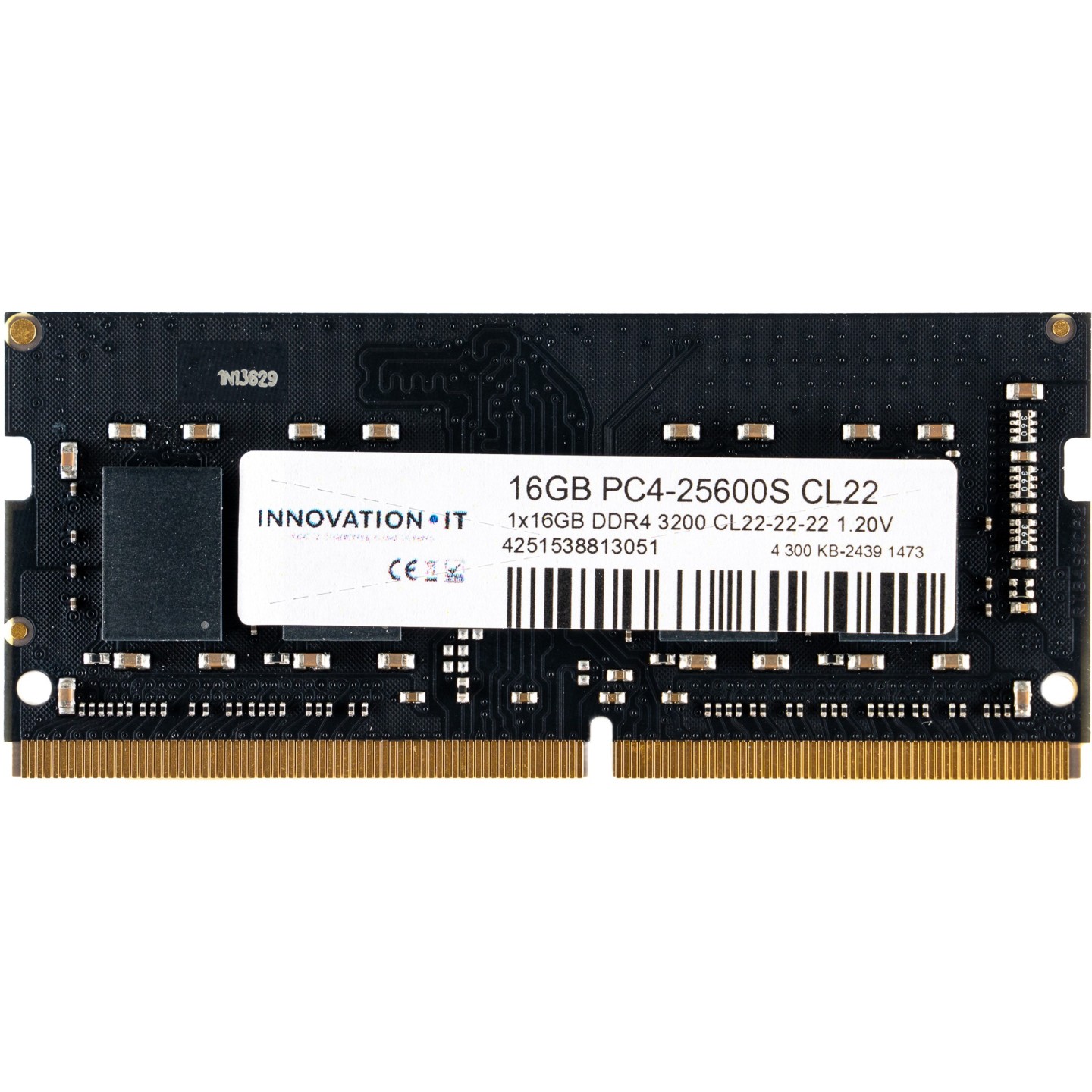 Innovation IT 16GB DDR4-3200 SO-DIMM CL22-22-22 1.2V 8-Chip (Retail) — Buy in Cyprus with Fast Delivery
