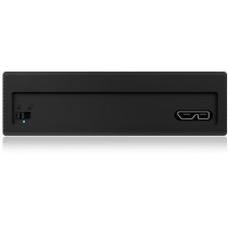 ICY BOX 2.5in SATA Enclosure to USB 3.0 Host with Write Protect - Aluminum + Silicone Protective Case