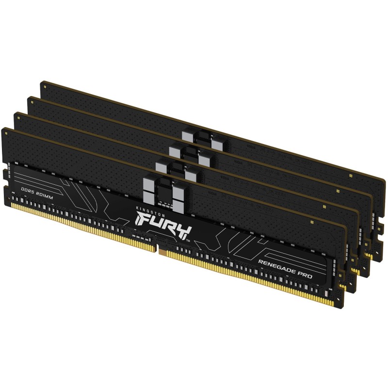 Buy KINGSTON 128GB 6800MT s DDR5 ECC Reg CL34 DIMM Kit of 4 FURY Renegade Pro XMP in Cyprus, Nicosia, Limassol, Larnaka, Pafos