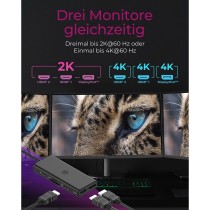 ICY BOX IB-DK4011-CPD USB-C 9-in-1 Docking Station 100W Power Delivery — Armenius Store Cyprus