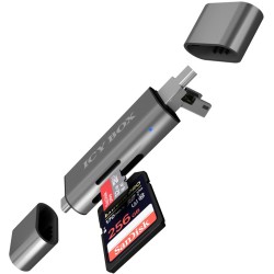 Buy ICY BOX IB-CR200-C Multi-USB SD MicroSD Kartenleser - IB-CR200-C - SD + microSD in Cyprus, Nicosia, Limassol, Larnaka, Pafos