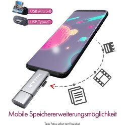 Buy ICY BOX IB-CR200-C Multi-USB SD MicroSD Kartenleser - IB-CR200-C - SD + microSD in Cyprus, Nicosia, Limassol, Larnaka, Pafos