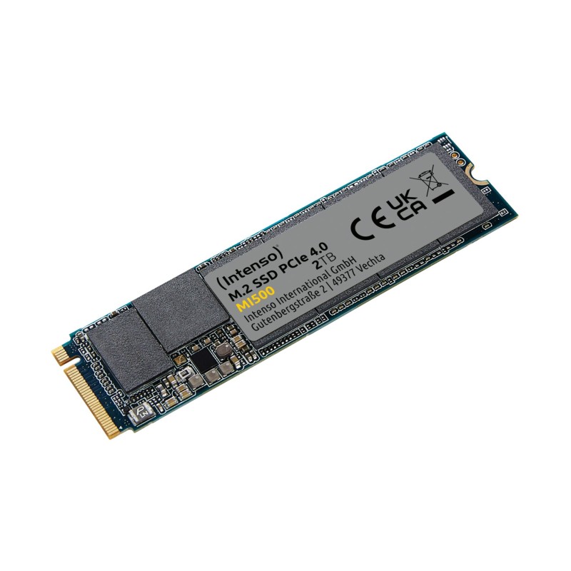 Buy Intenso MI500 - 2TB M.2 2280 PCIe Gen4 x4 NVMe 1.4 SSD, 5300/4500 MB/s in Cyprus, Nicosia, Limassol, Larnaka, Pafos