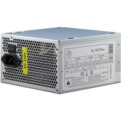 Inter-Tech SL-700 Plus 700W ATX PSU - Active PFC, Non-Modular, Silver (Boxed) — Buy in Cyprus with Fast Delivery