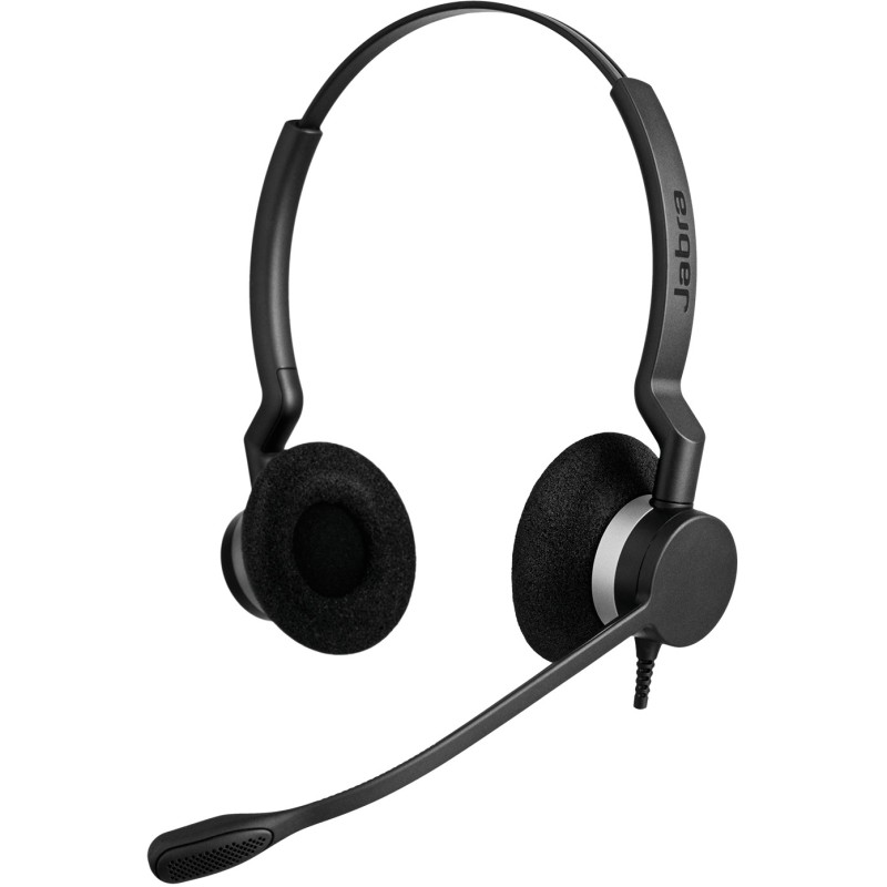 Buy Jabra BIZ 2300 USB Duo MS NC Überkopfbügelmodell - BIZ 2300 - Black in Cyprus, Nicosia, Limassol, Larnaka, Pafos