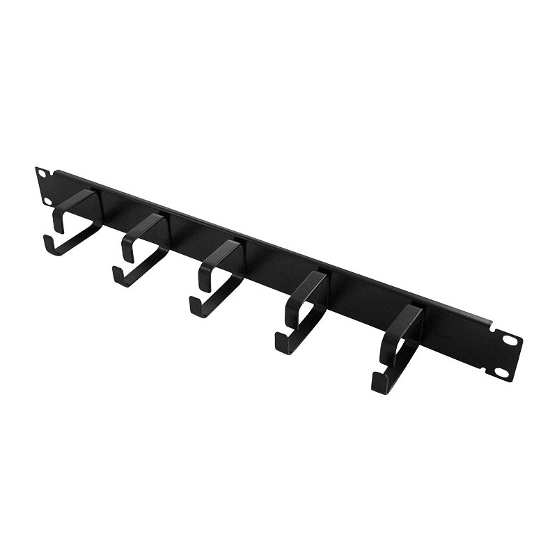 Buy LogiLink 19-inch 1U Cable Management Panel with 5 Steel Hooks - Black in Cyprus, Nicosia, Limassol, Larnaka, Pafos