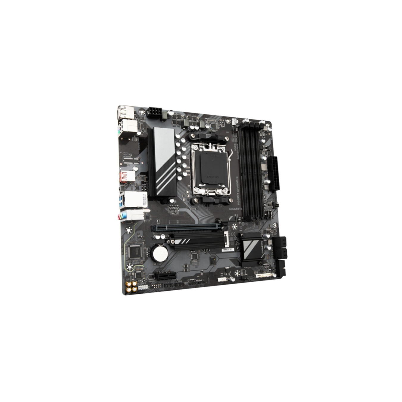 Gigabyte GA-A620M GAMING X - AM5 Micro-ATX Motherboard, DDR5, 4x DIMM up to 192GB, A620, HDMI 2.1 & DP1.4, USB-C