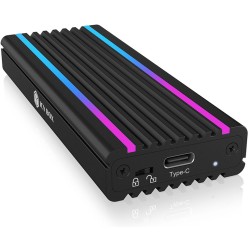 Buy ICY BOX IB-1824ML-C31 Externes USB-C 3.2 Gehäuse für M.2 NVMe SSD mit LED-... in Cyprus, Nicosia, Limassol, Larnaka, Pafos