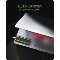 Buy ICY BOX IB-1824ML-C31 Externes USB-C 3.2 Gehäuse für M.2 NVMe SSD mit LED-... in Cyprus, Nicosia, Limassol, Larnaka, Pafos