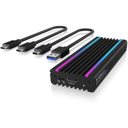 Buy ICY BOX IB-1824ML-C31 Externes USB-C 3.2 Gehäuse für M.2 NVMe SSD mit LED-... in Cyprus, Nicosia, Limassol, Larnaka, Pafos