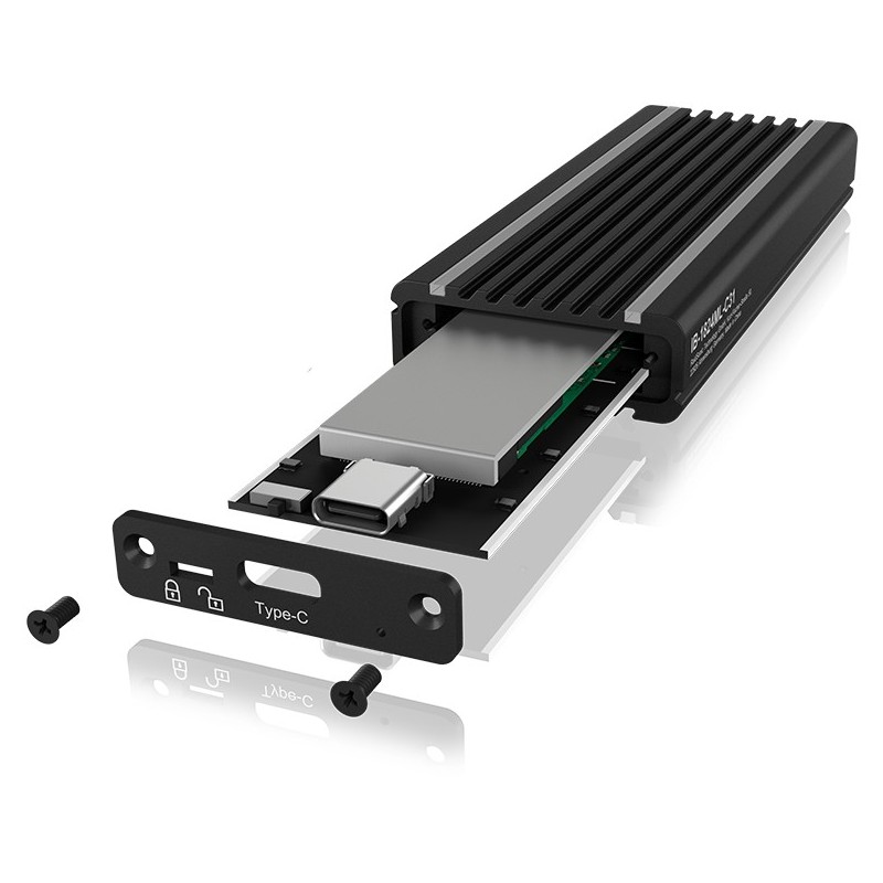 Buy ICY BOX IB-1824ML-C31 Externes USB-C 3.2 Gehäuse für M.2 NVMe SSD mit LED-... in Cyprus, Nicosia, Limassol, Larnaka, Pafos