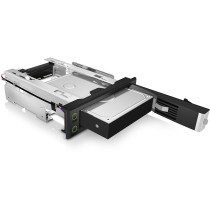 Trayless HDD enclosure for 1xSATA SAS 3.5' to 1xSATA Host – EasySwap – IB-166SSK-B – Black