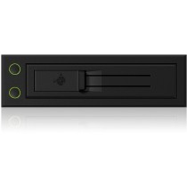 Trayless HDD enclosure for 1xSATA SAS 3.5' to 1xSATA Host – EasySwap – IB-166SSK-B – Black