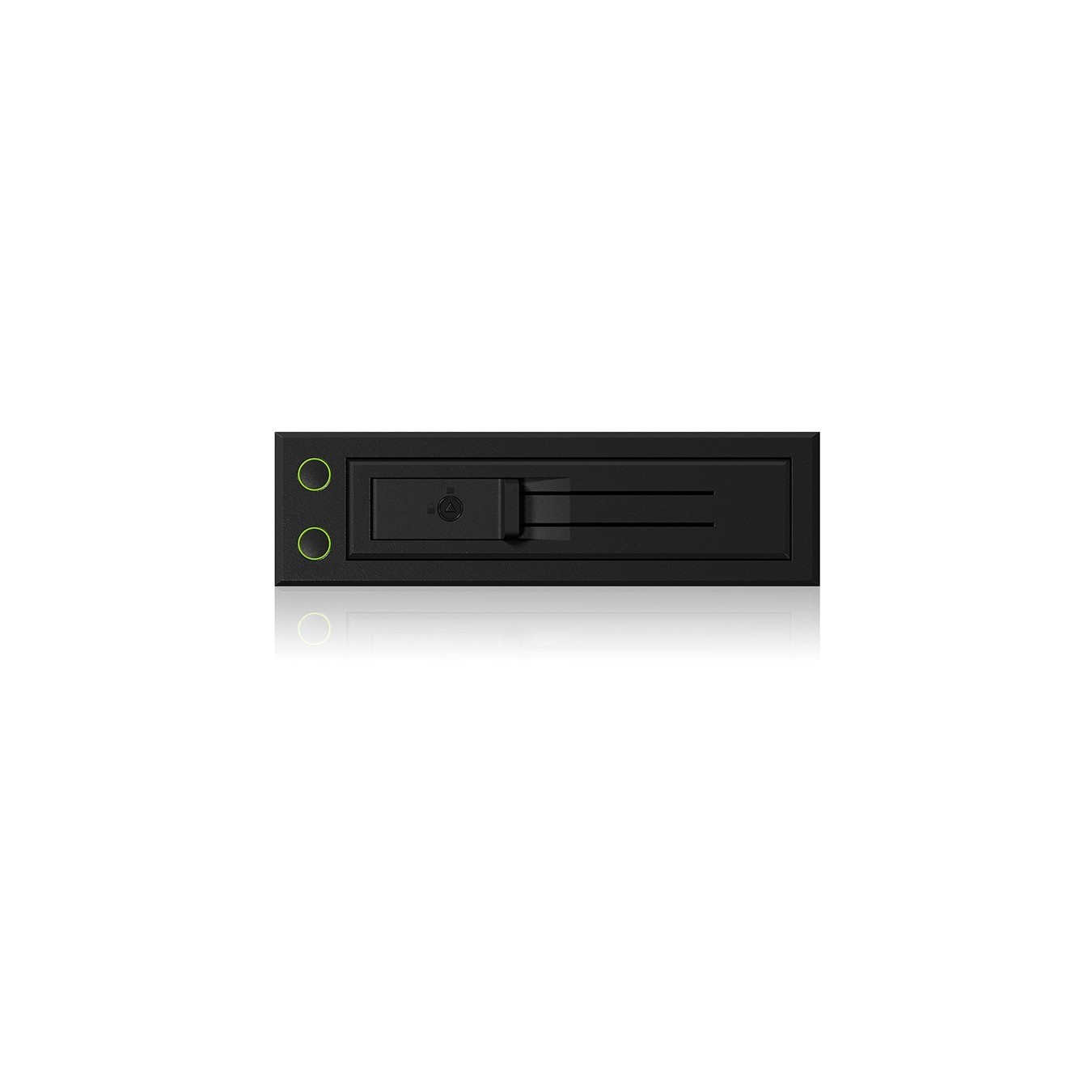 Trayless HDD enclosure for 1xSATA SAS 3.5' to 1xSATA Host – EasySwap – IB-166SSK-B – Black