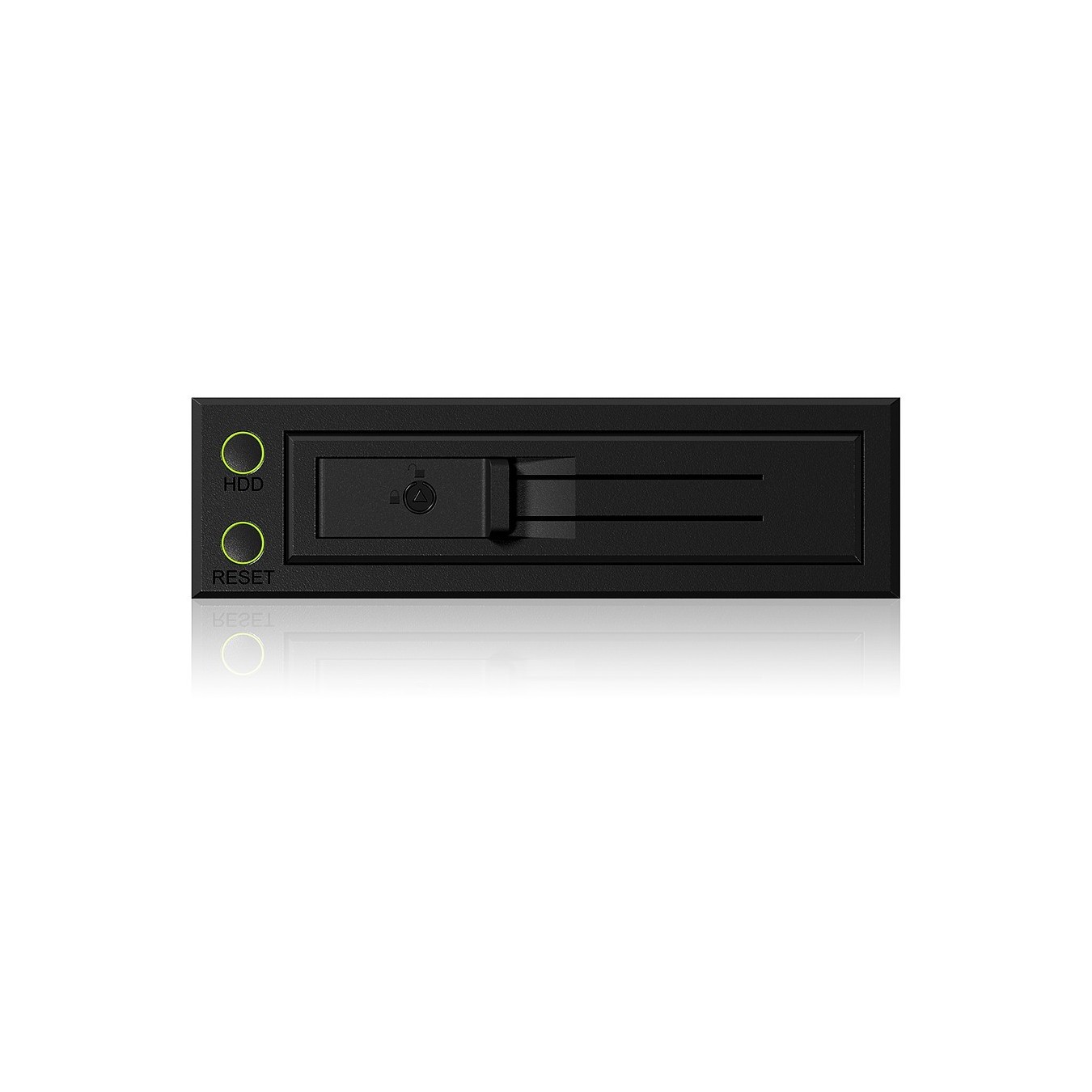 Trayless HDD enclosure for 1xSATA SAS 3.5' to 1xSATA Host – EasySwap – IB-166SSK-B – Black