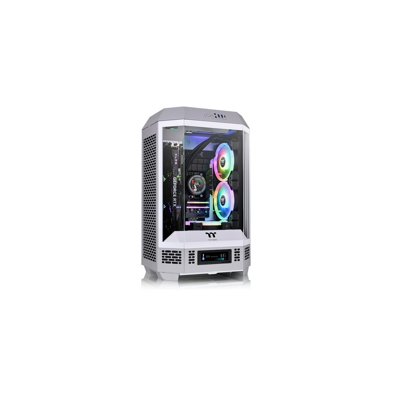 Thermaltake The Tower 300 Mini Tower - Limestone - Limestone color — Buy in Cyprus with Fast Delivery
