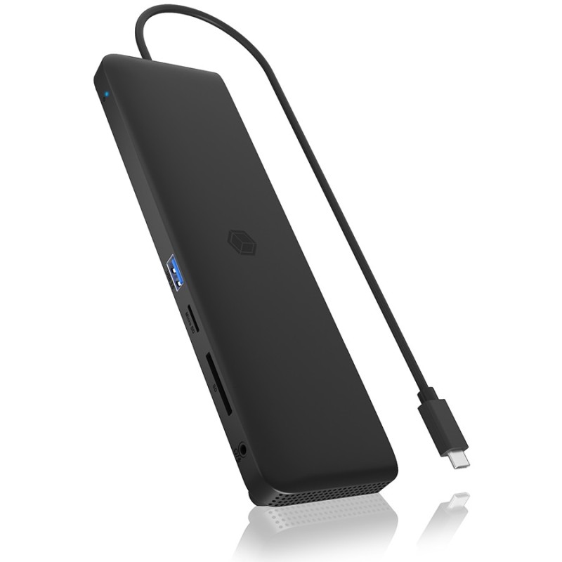 Buy ICY BOX IB-DK2116-C USB-C 11-in-1 PD DockingStation - IB-DK2116-C - Black in Cyprus, Nicosia, Limassol, Larnaka, Pafos