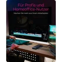 ICY BOX IB-DK2116-C 11-in-1 USB-C Docking Station 100W PD | Triple Video Output — Armenius Store Cyprus