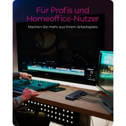 Buy ICY BOX IB-DK2116-C USB-C 11-in-1 PD DockingStation - IB-DK2116-C - Black in Cyprus, Nicosia, Limassol, Larnaka, Pafos