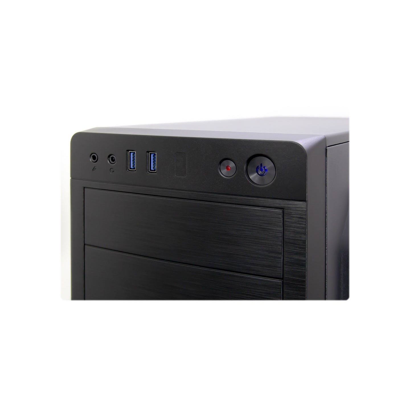 Inter-Tech IT-5916 Black Mid Tower PC Case ATX/micro ATX 500W (Boxed) — Buy in Cyprus with Fast Delivery