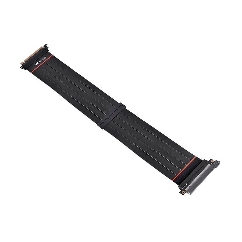 Buy Thermaltake PCI Express Extender - Black PCIe Gen 4.0 x16 60cm, Male to Male... in Cyprus, Nicosia, Limassol, Larnaka, Pafos