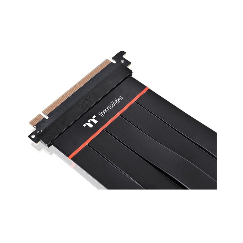 Buy Thermaltake PCI Express Extender - Black PCIe Gen 4.0 x16 60cm, Male to Male... in Cyprus, Nicosia, Limassol, Larnaka, Pafos