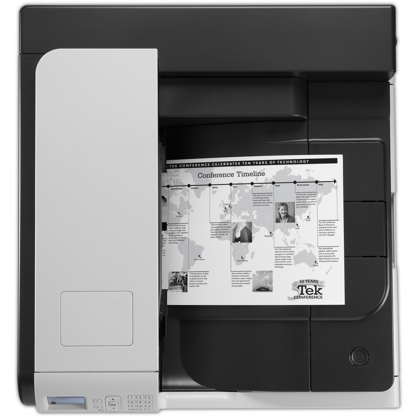 L HP LaserJet Enterprise M712dn S W-Laserdurcker A3 LAN Duplex — Buy in Cyprus with Fast Delivery