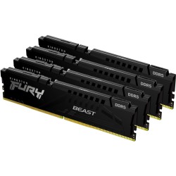 Buy Kingston FURY Beast DDR5 5200MT/s 128GB (4x32GB) CL40 Kit - Black in Cyprus, Nicosia, Limassol, Larnaka, Pafos
