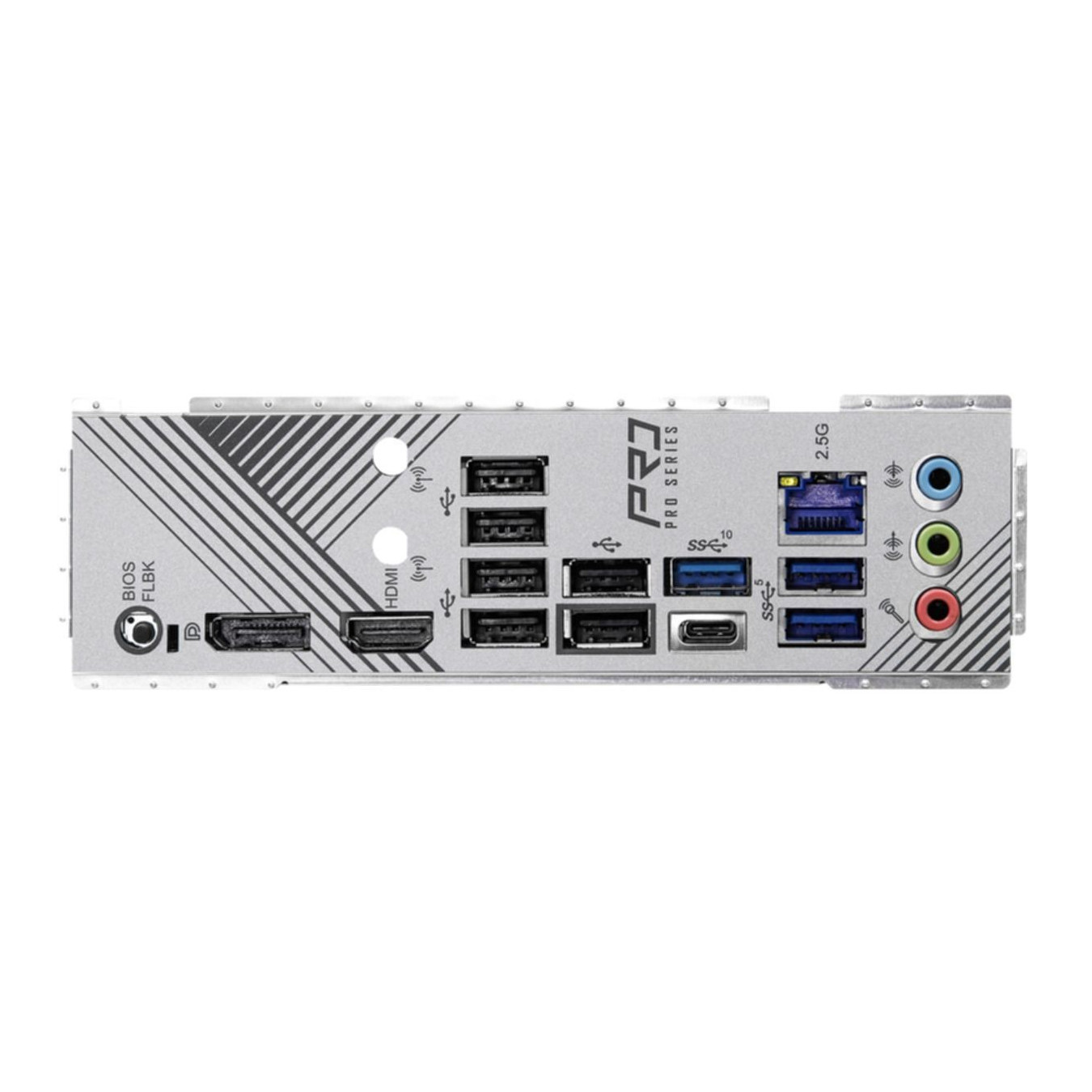 ASRock B650 Pro RS - AM5 ATX Motherboard - DDR5 128GB Max, PCIe 4.0, 1x M.2, 2x SATA III, 2.5Gb LAN, HDMI/DP