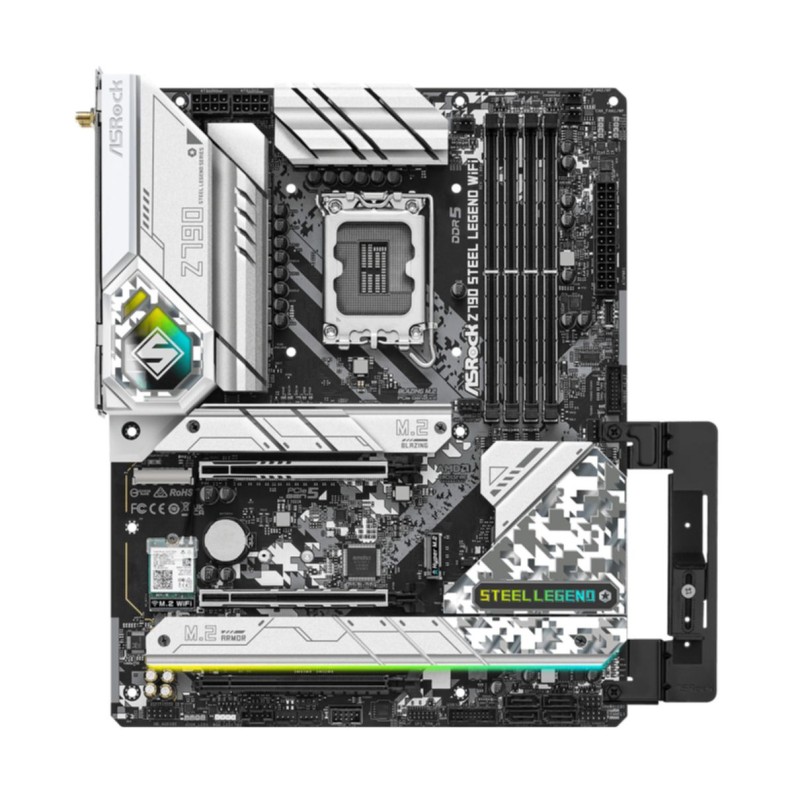 Buy ASRock Z790 Steel Legend WiFi - LGA1700 ATX Motherboard - DDR5 128GB, Wi‑F... in Cyprus, Nicosia, Limassol, Larnaka, Pafos