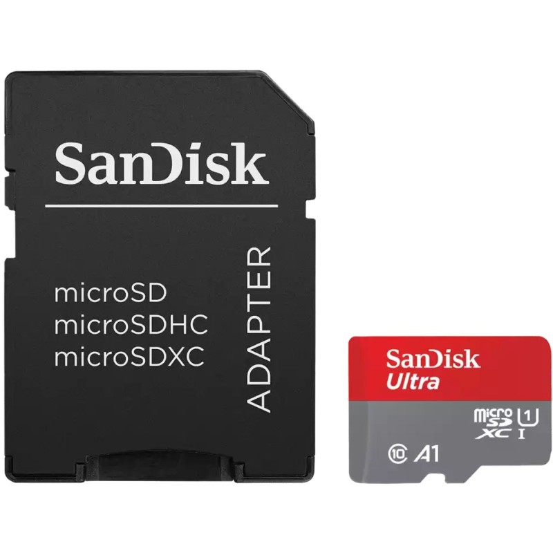 Buy CARD SanDisk Ultra - Flash-Speicherkarte (microSDXC-an-SD-Adapter inbegriffe... in Cyprus, Nicosia, Limassol, Larnaka, Pafos
