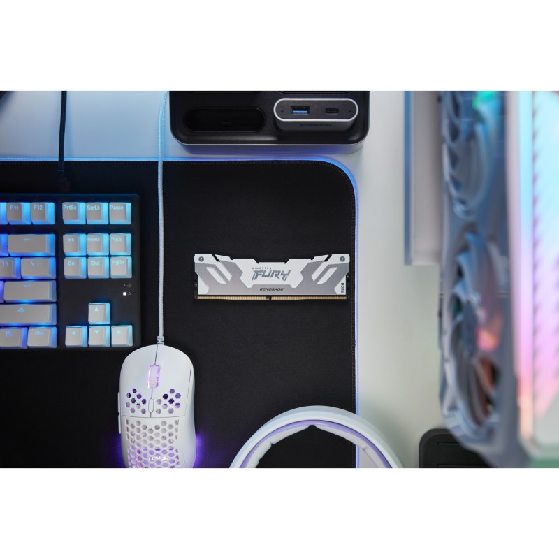 Buy KINGSTON FURY Renegade 32GB DIMM DDR5 6400MT s DDR5 CL32 Kit of 2 White XMP in Cyprus, Nicosia, Limassol, Larnaka, Pafos