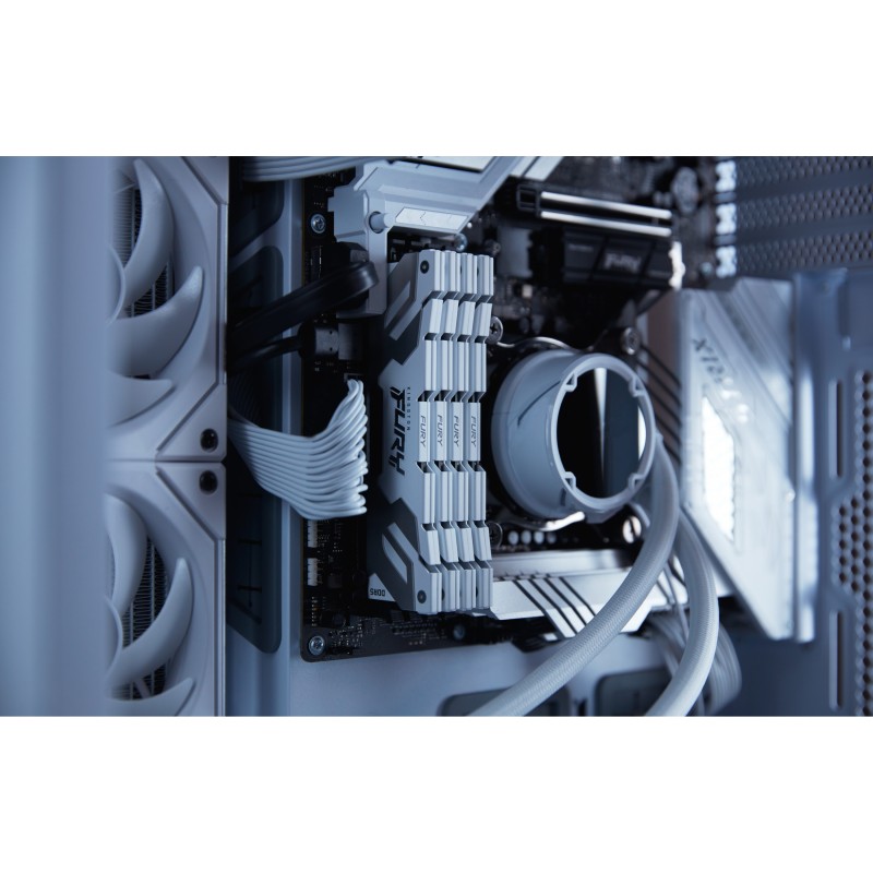 Buy KINGSTON FURY Renegade 32GB DIMM DDR5 6400MT s DDR5 CL32 Kit of 2 White XMP in Cyprus, Nicosia, Limassol, Larnaka, Pafos