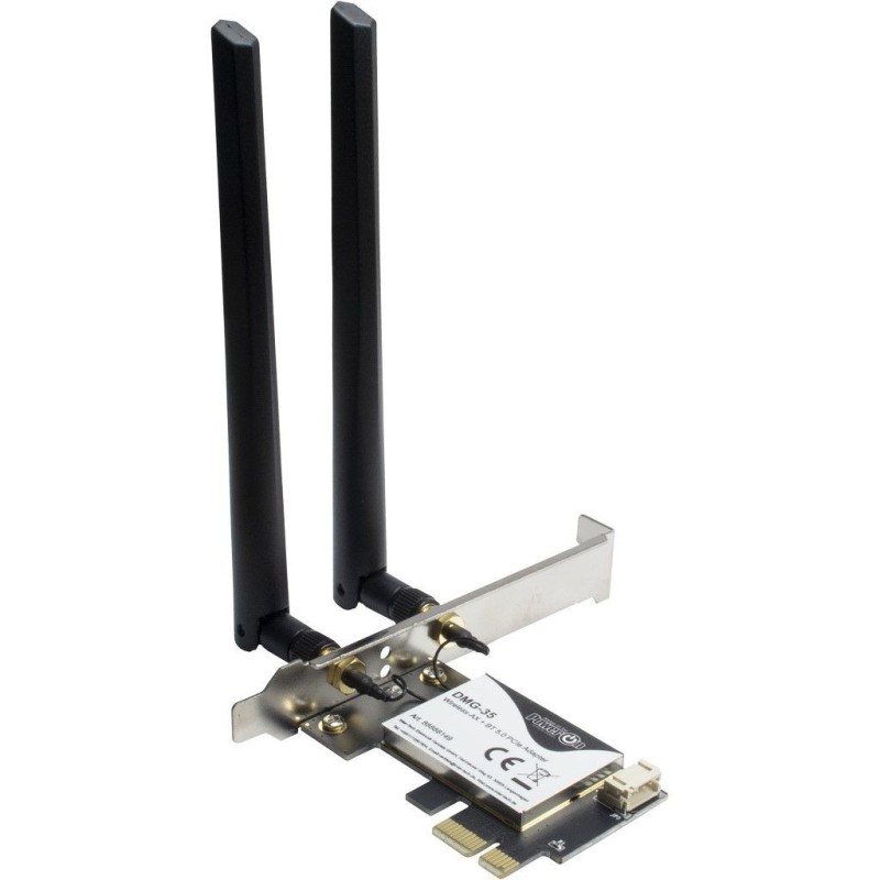 Buy Inter-Tech DMG-35 USB 2.0 Netzwerkadapter - DMG-35 - Dual-band PCIe WLAN/Blu... in Cyprus, Nicosia, Limassol, Larnaka, Pafos