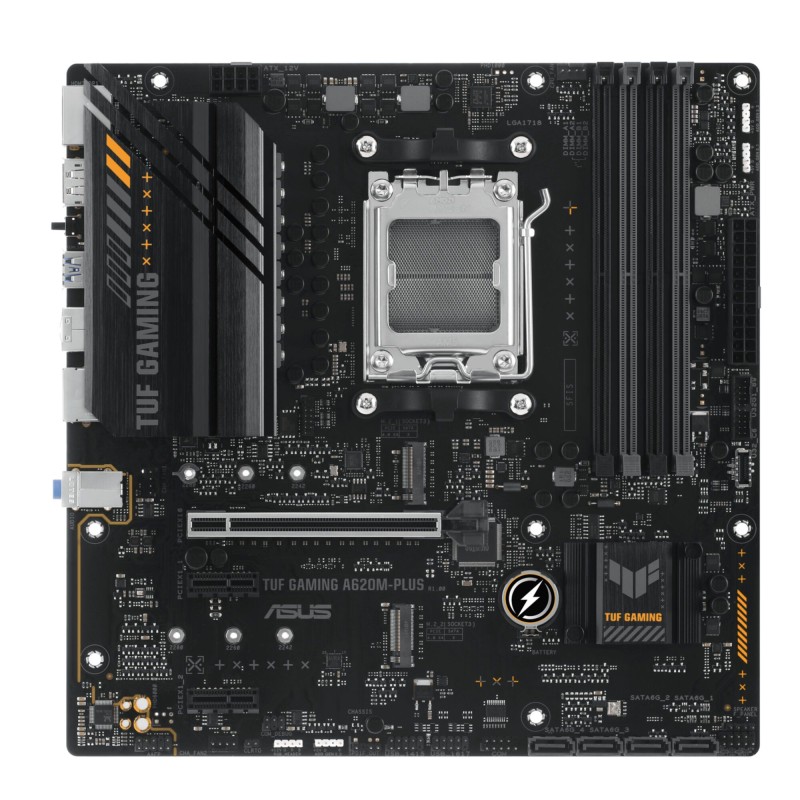 Buy ASUS TUF A620M-PLUS - AM5 Micro-ATX Motherboard - DDR5, 4 DIMM, 128GB, PCIe ... in Cyprus, Nicosia, Limassol, Larnaka, Pafos