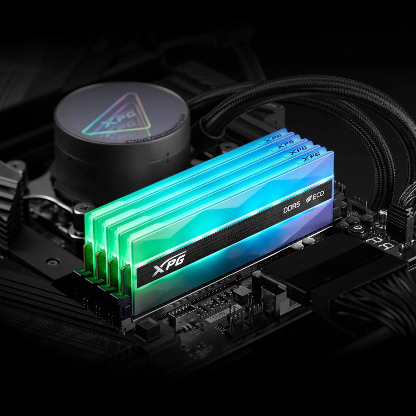 32GB PC 6400 CL32 ADATA XPG LANCER NEON RGB KIT 2x16GB retail — Buy in Cyprus with Fast Delivery