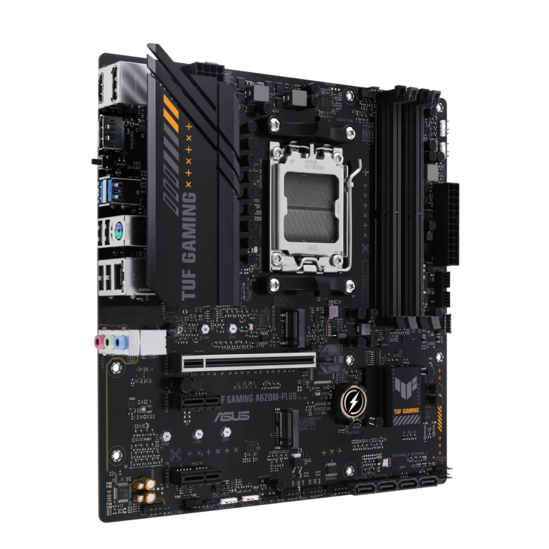 Buy ASUS TUF A620M-PLUS - AM5 Micro-ATX Motherboard - DDR5, 4 DIMM, 128GB, PCIe ... in Cyprus, Nicosia, Limassol, Larnaka, Pafos