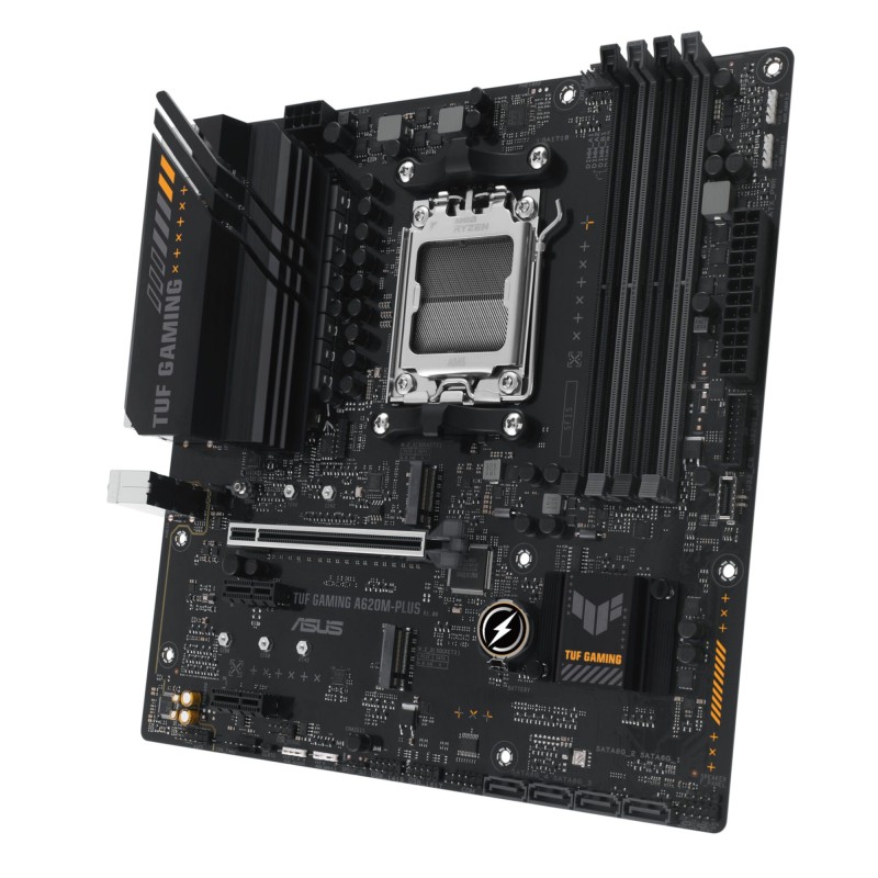 Buy ASUS TUF A620M-PLUS - AM5 Micro-ATX Motherboard - DDR5, 4 DIMM, 128GB, PCIe ... in Cyprus, Nicosia, Limassol, Larnaka, Pafos